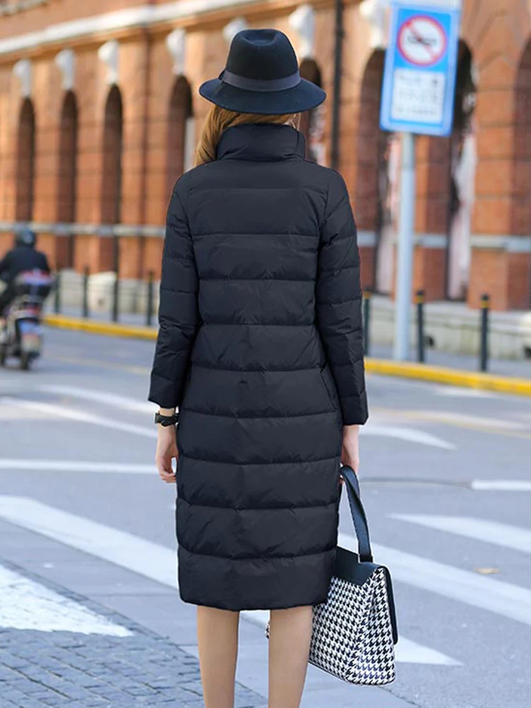 Новинка 2020 Женский ульсветильник пуховик Fitaylor на белом утином пуху Женское