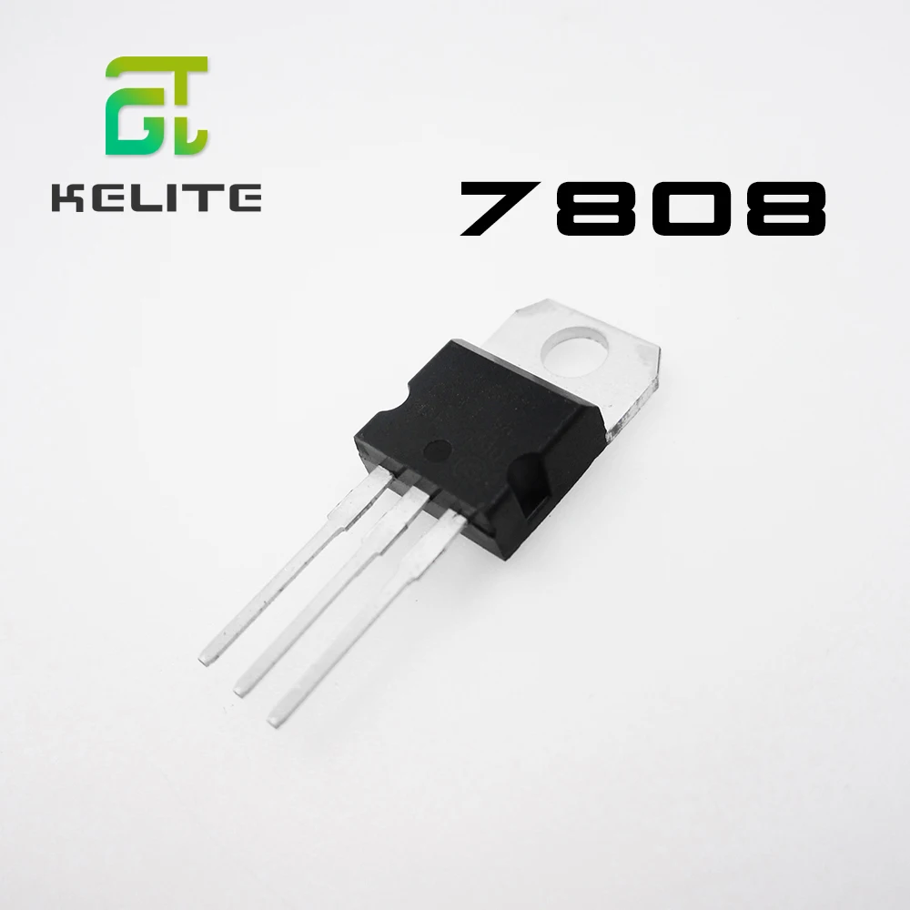 

5 шт. L7808CV L7808 7808 регулятор напряжения + 8,0 V 1.5A TO-220