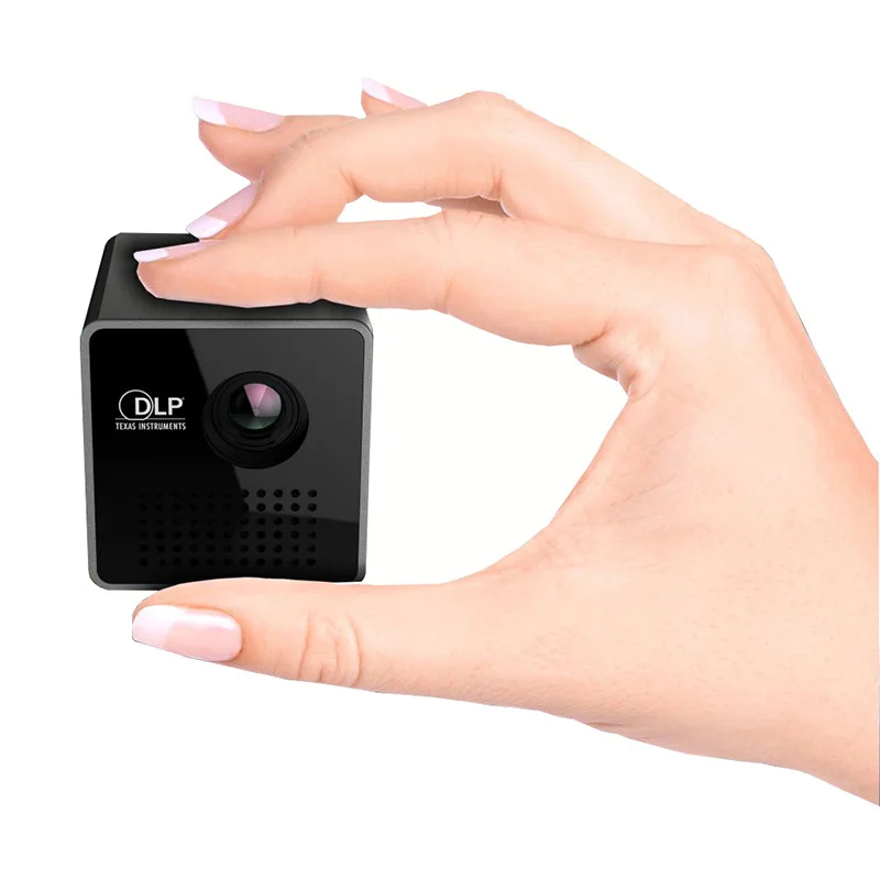 Мини проектор 1080 P беспроводной wifi мобильный Поддержка Miracast DLNA карманный