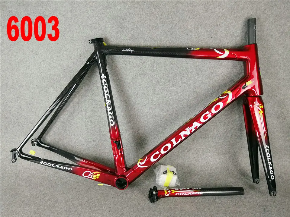 Королевский синий Colnago C60 карбоновая дорожная рама подходит для di2 механической группы гоночного велосипеда