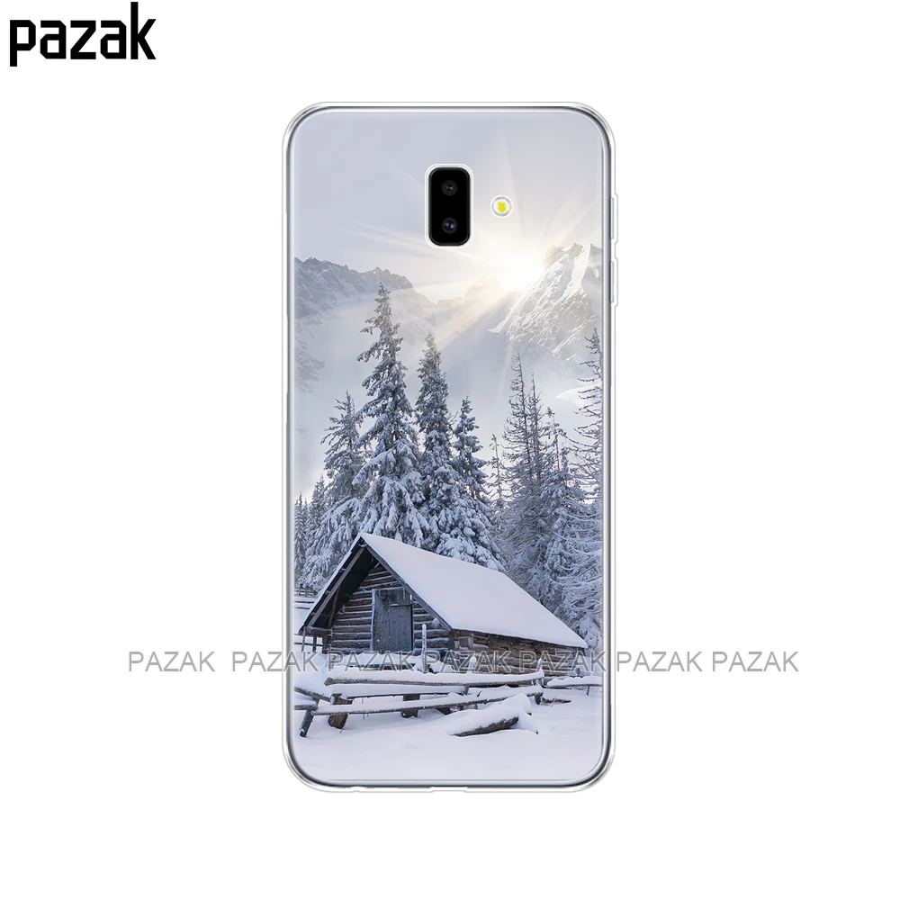 34385 Чехол для samsung J6 Plus Мягкий с рисунком из ТПУ чехол для samsung Galaxy J6Plus J6+ J 6 Plus J610 J610F чехол s силиконовый чехол для телефона - Цвет: 34385