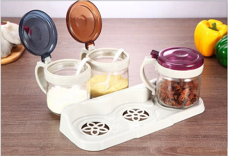 Набор из 3 предметов соковыжималка для перца ярких цветов креативные специи