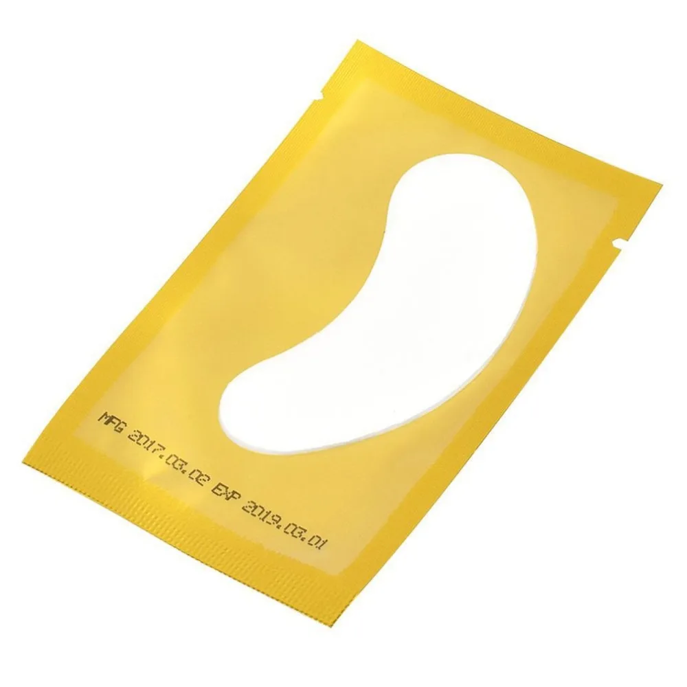 10pcs Eyelash Patches Flexible Under Eye Pads Lash Extension Make Up Tool for Girls Ladies | Красота и здоровье