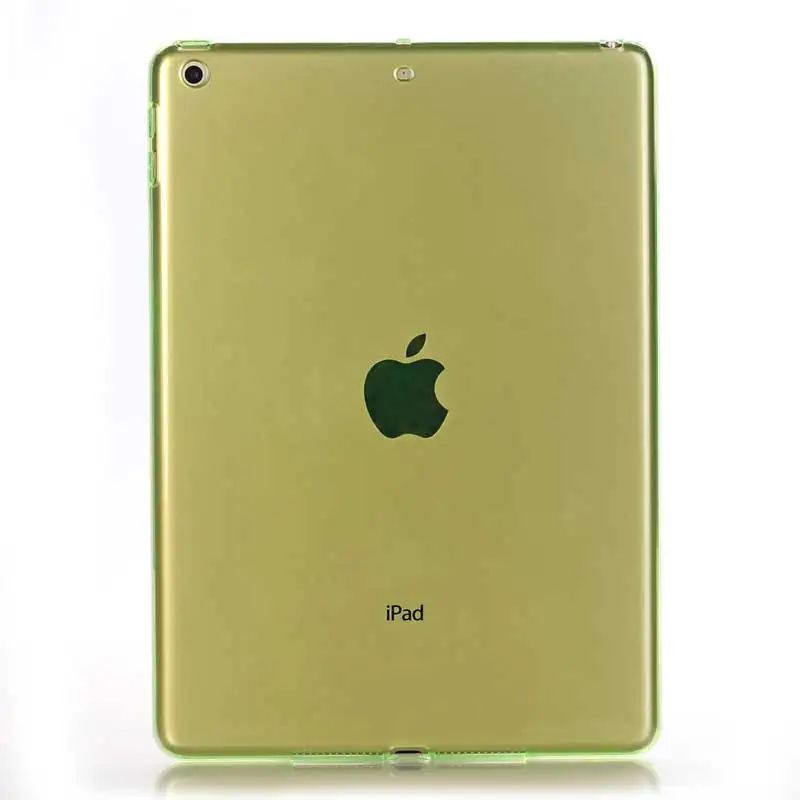 Ультратонкий силиконовый защитный прозрачный чехол из ТПУ для iPad 9 7 дюйма 2017