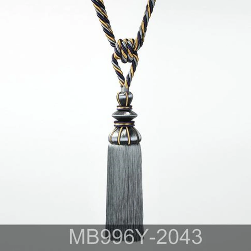 Европейский стиль кисточкой висит шар Аксессуары для штор опт и розница темно