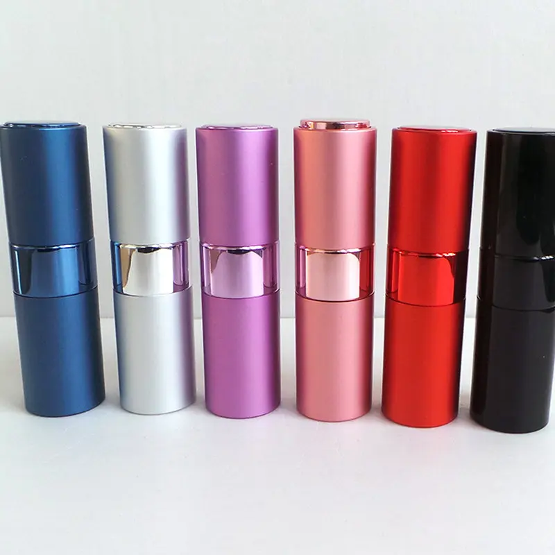 Новый стеклянный пустой распылитель для губной помады 50 шт./лот 15 мл вращающаяся