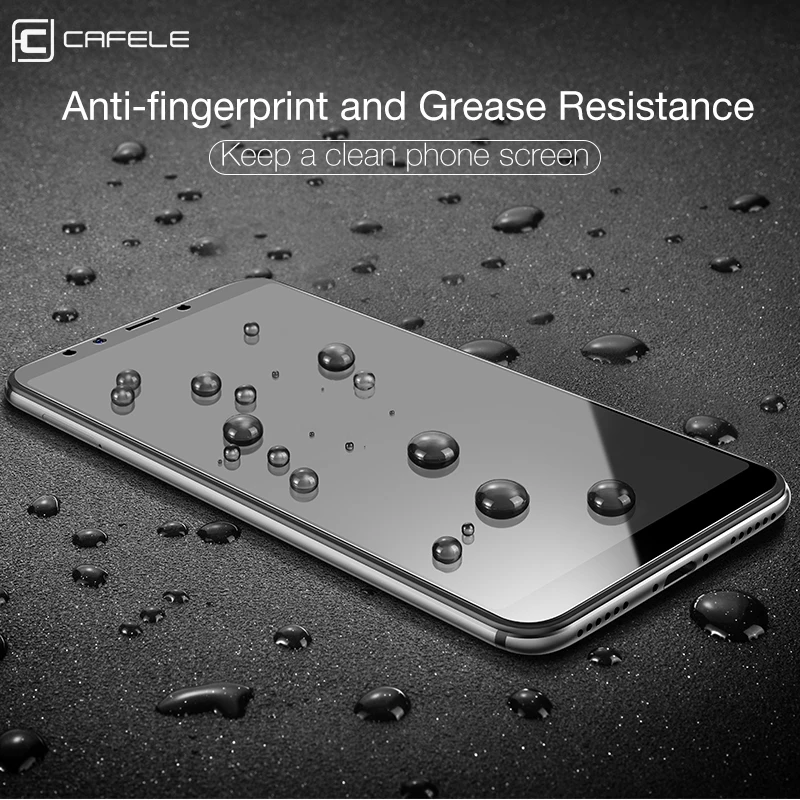 Cafele прозрачная HD защитная пленка закаленное Стекло для Xiaomi Mi A2 (6X) Ультра тонкий