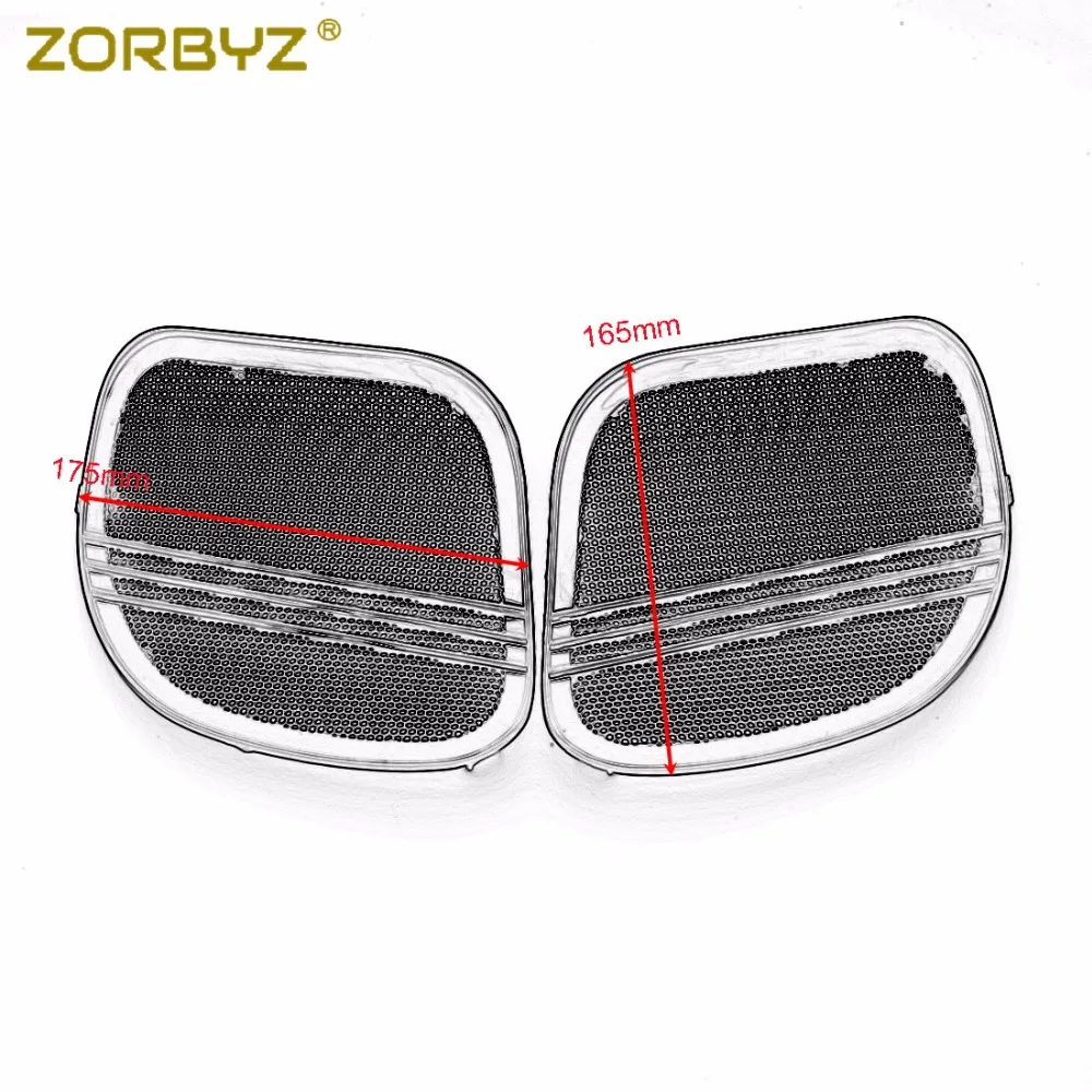 ZORBYZ черная Tri-Line защитная решетка Накладка для Дорожное покрытие для харлея
