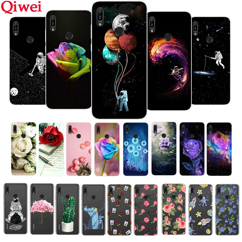Для huawei Y6 Чехол Мягкий ТПУ силиконовый чехол для телефона для huawei Y6 чехол Fundas для huawei Y 6 чехол Coque Y62019 Capa