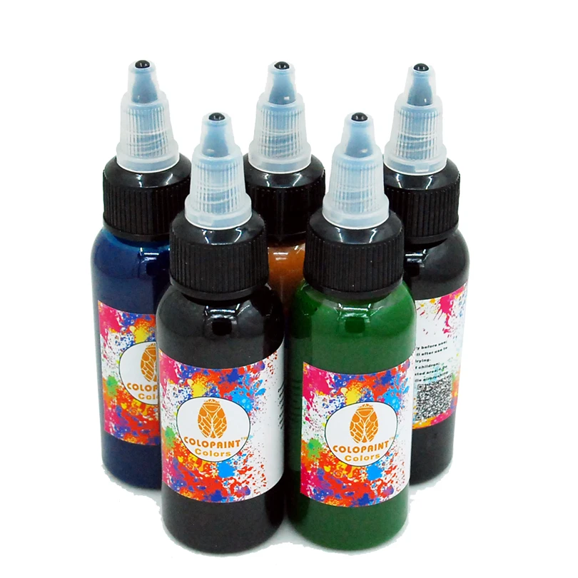 Набор аэрографов для макияжа тела с 6 аэрографом и 12 индивидуальными цветами