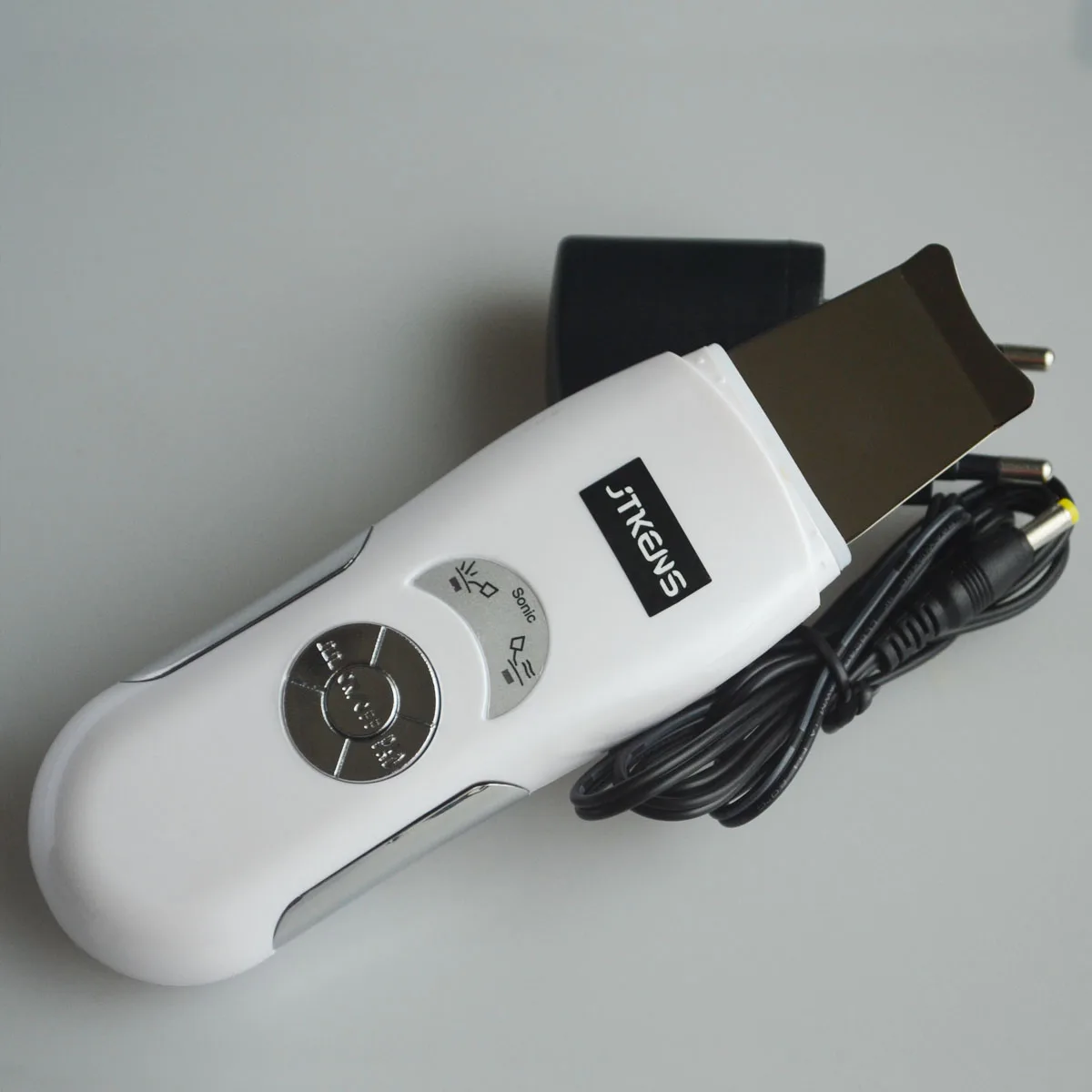 Ультразвуковой очиститель кожи лица скребок для устройство удаления черных