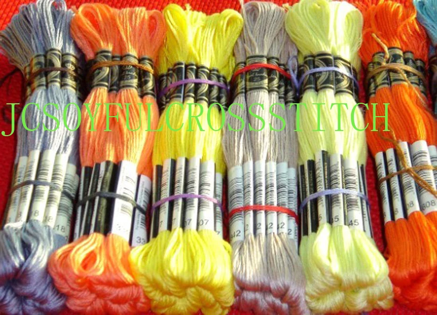 Крестообразные нитки для вышивания крестиком выберите какую либо нить с номером