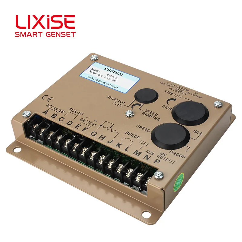 LIXiSE diesel generator electronic speed controller ESD5520 | Обустройство дома