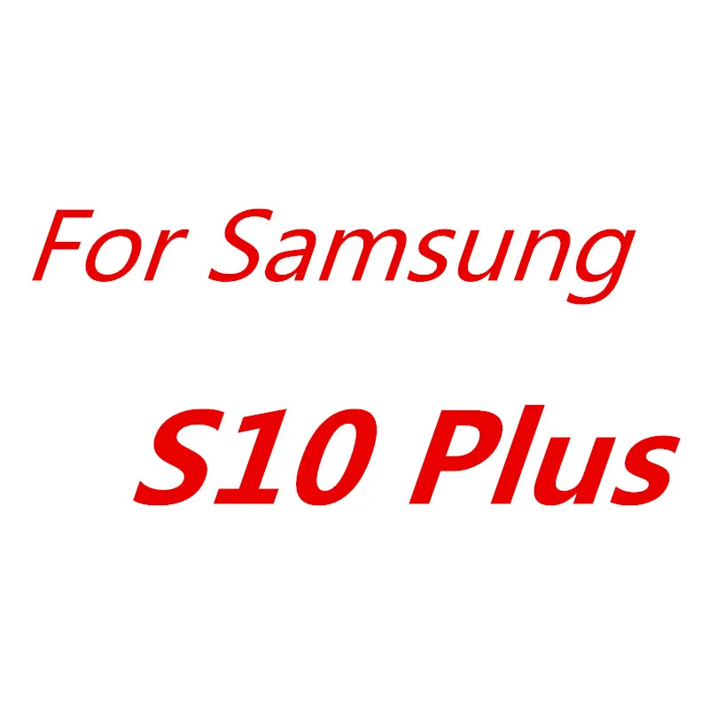 LANCHE чехол из закаленного стекла для телефона для samsung Galaxy S8 S9 S10 Plus чехол на заказ персонализированный Фото чехол для samsung Note 8 9 - Цвет: S10 Plus