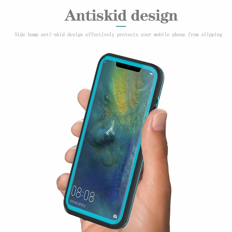 

IP68 Waterproof Case for Huawei Mate 20 Pro Case Funda Mate20 Pro Water Proof Cover 360 Protection Clear for Mate 20Pro Case