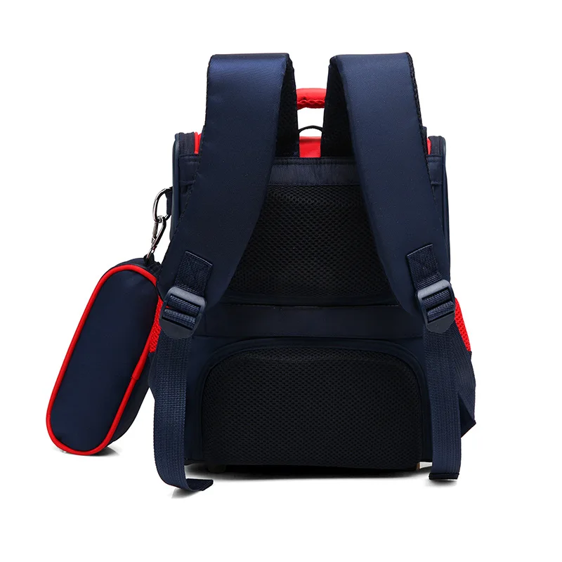 Детский ортопедический рюкзак водонепроницаемая школьная сумка для мальчиков и