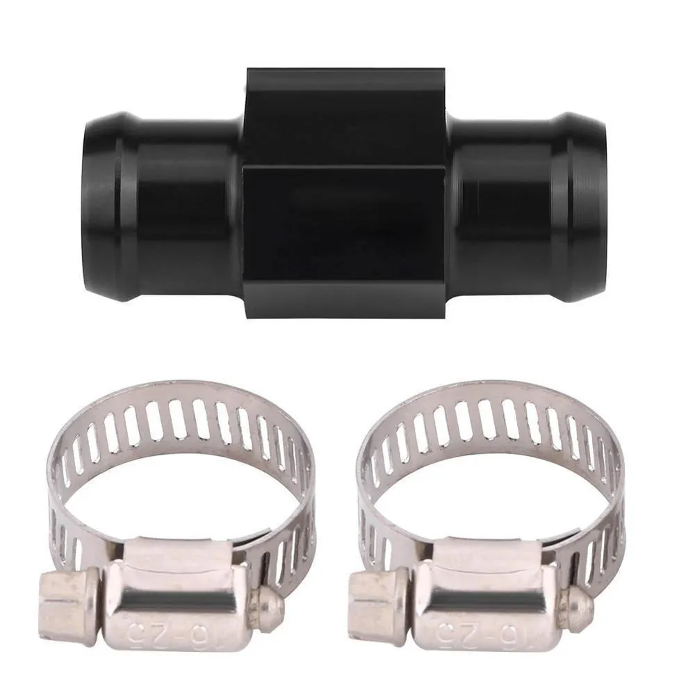 Black 22mm Мотоцикл температура воды Температура совместная труба шланг Сенсор адаптер Калибр Простая установка подходит для большинства мотоциклов - Цвет: Black 22mm