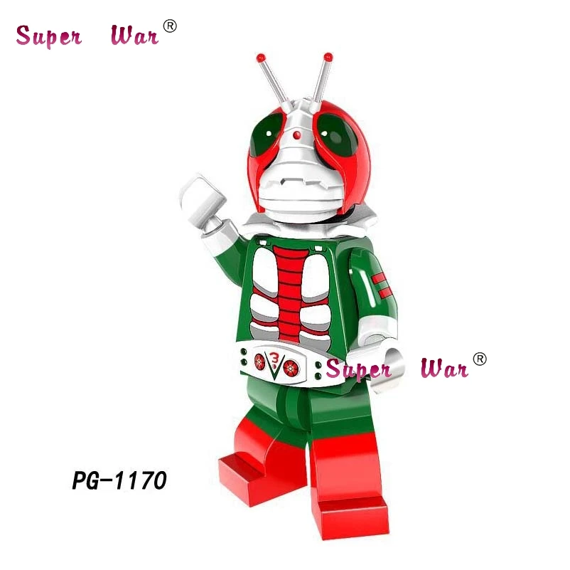 PG1170 Один ЭВА в масках всадник Baltan Seijin Kamen Rider V3 мазингер Z король зверей Golion Voltron Ultraman строительные блоки игрушки - Цвет: PG1170