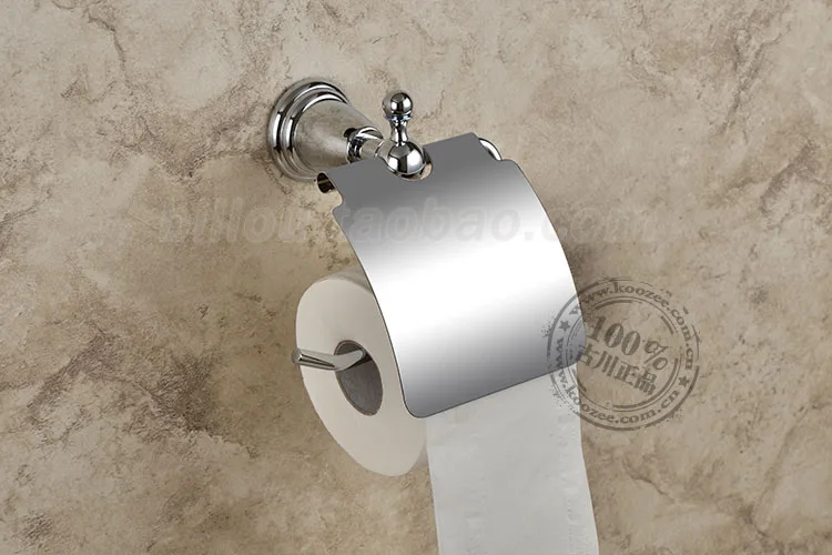 Furukawa настоящий античный полностью медный хромированный держатель для туалетной