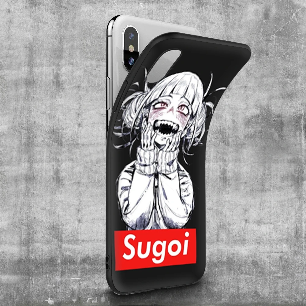 Чехол Lavaza Sugoi Senpai аниме Waifu для iPhone 12 mini 11 Pro XS Max XR X 8 7 6 6S Plus 5 5s se|Бамперы| |