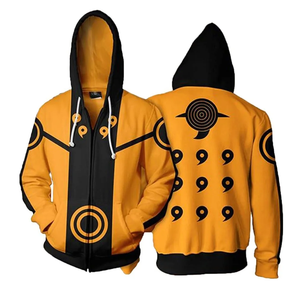 Толстовка с капюшоном в стиле аниме Hokage Uzumaki Uchiha Sasuke Hatake Kakashi ootuki пальто на молнии