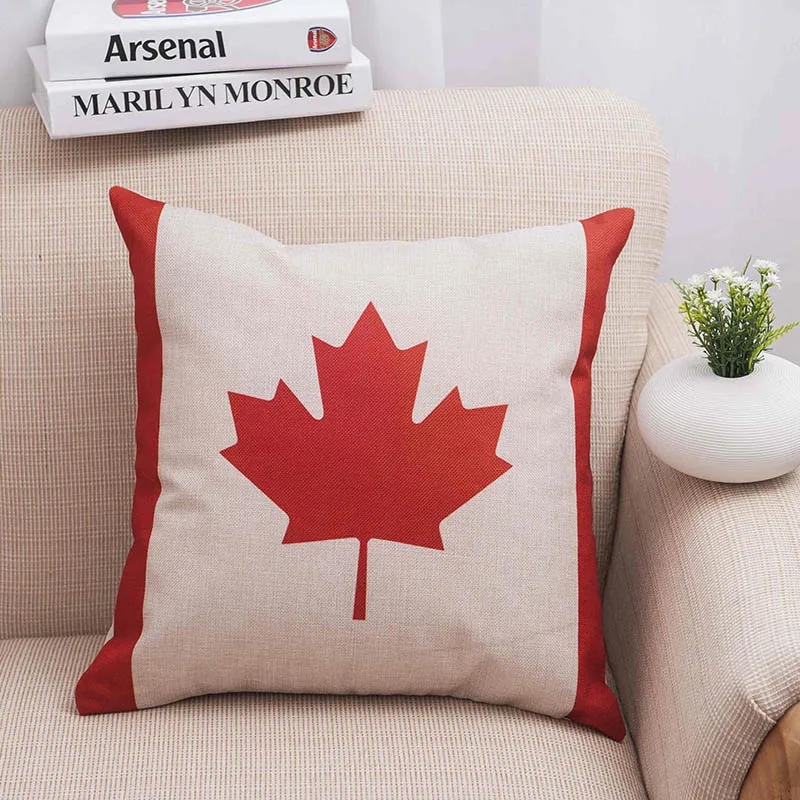 Винтажный 4 модели с рисунком национального флага диван наволочка чехол для