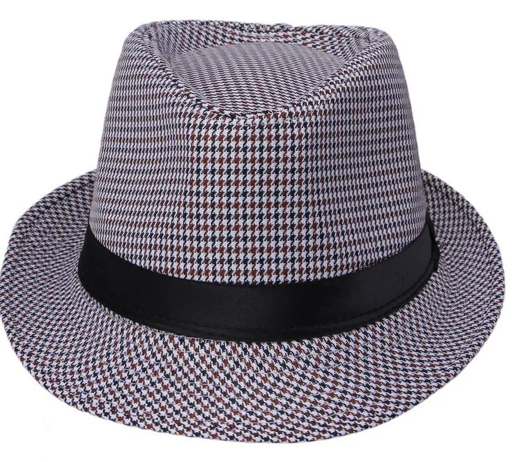10pcs free shipping2015A-457 summer fedora man female Jazz cap,sun beach trilby hat chapeu feminino panama hats