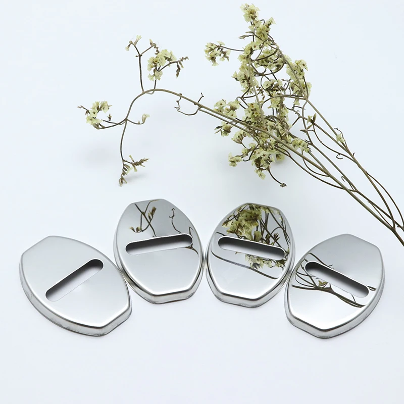 4 шт. Защитная крышка из нержавеющей стали с замком и пряжкой для Audi RS Q3 RS3 RS5 RS6 RS7 RSQ3