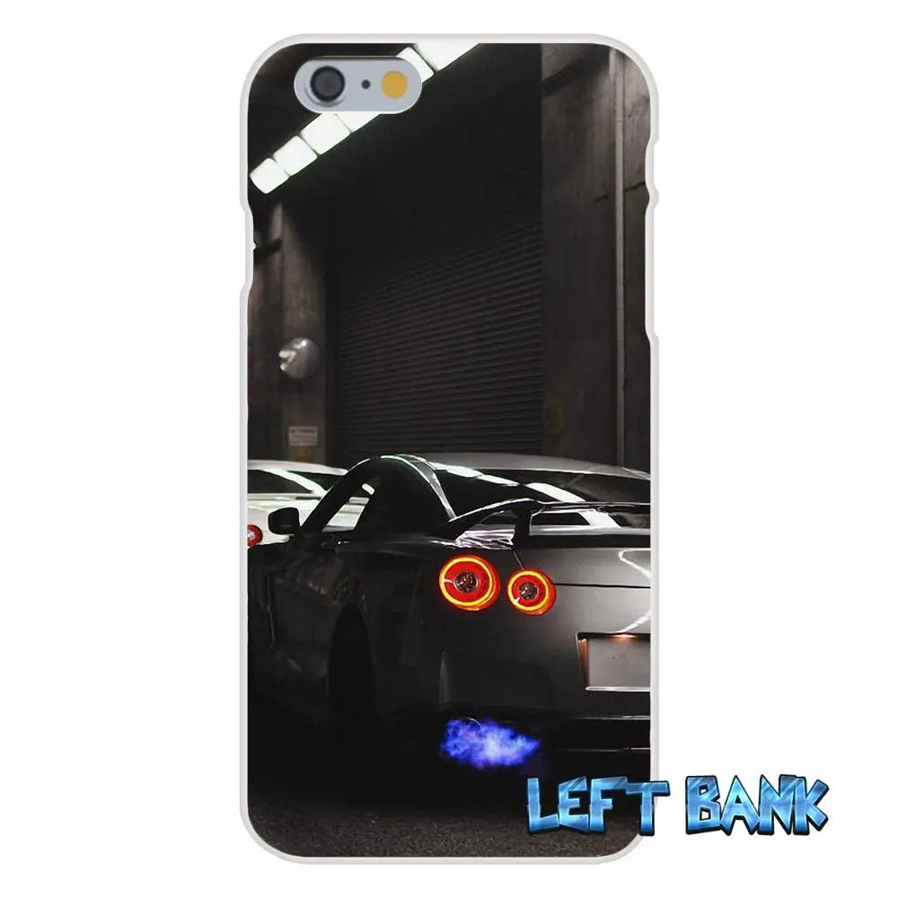 JDM автомобильный NISSAN GTR Металлический Мягкий Силиконовый ТПУ прозрачный чехол