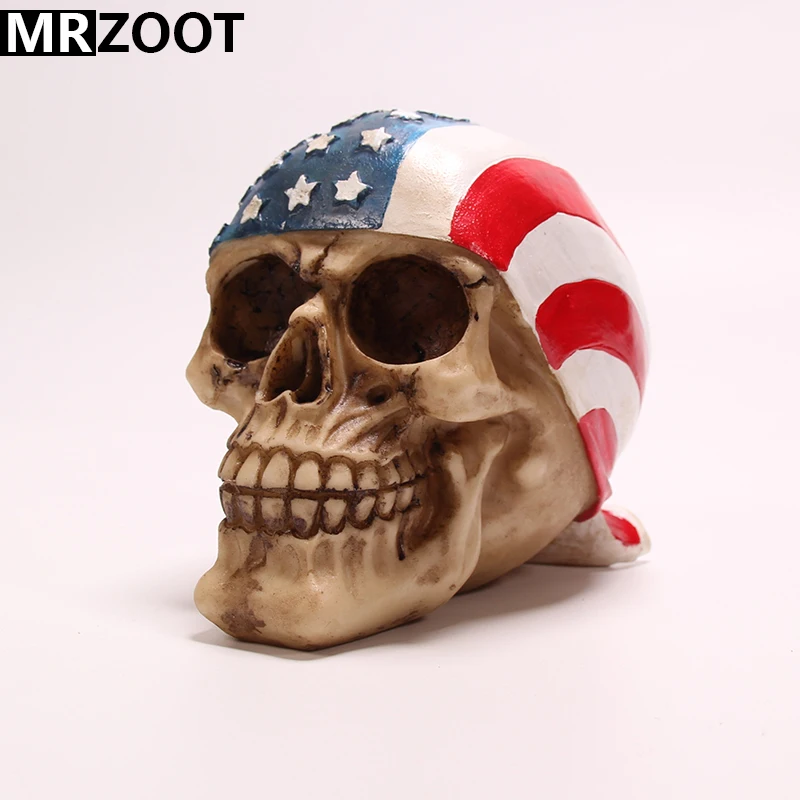 MRZOOT готический панк смолы ремесла Американский Летающий шарф креативная