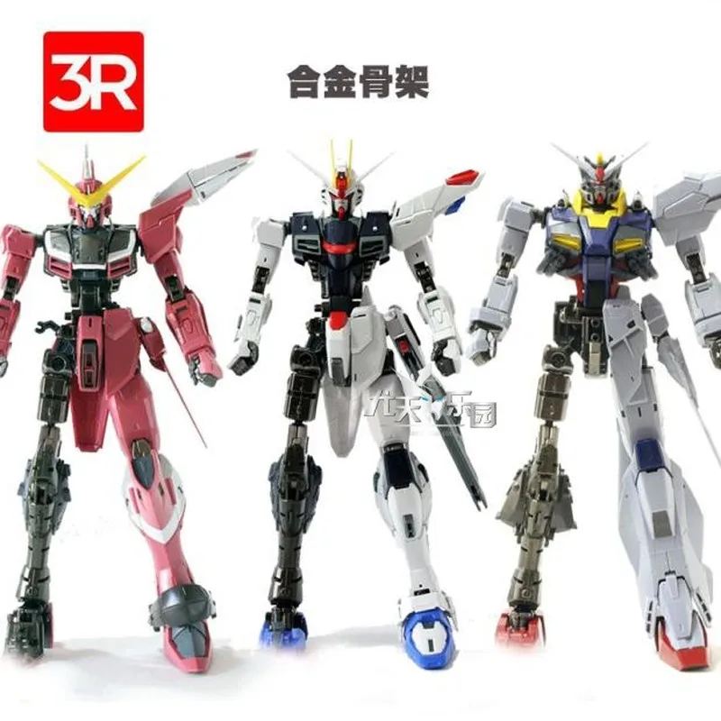 3R Gundam сплав скелет MG 1/100 Freedom Justice Gods штурм гроза действия детская игрушка фигурка