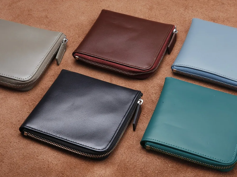 

LANSPACE genuine leather wallet female famous brand coin purses holders fashon women wallets