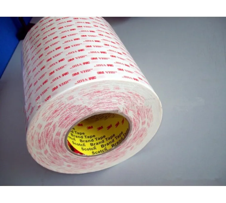 

Free Shipping 610mmx33m 3M VHB 4945 D3M VHB 4945 DOUBLE SIDE TAPE ACRYLIC FOAM ADHESIVE TAPE WHITE