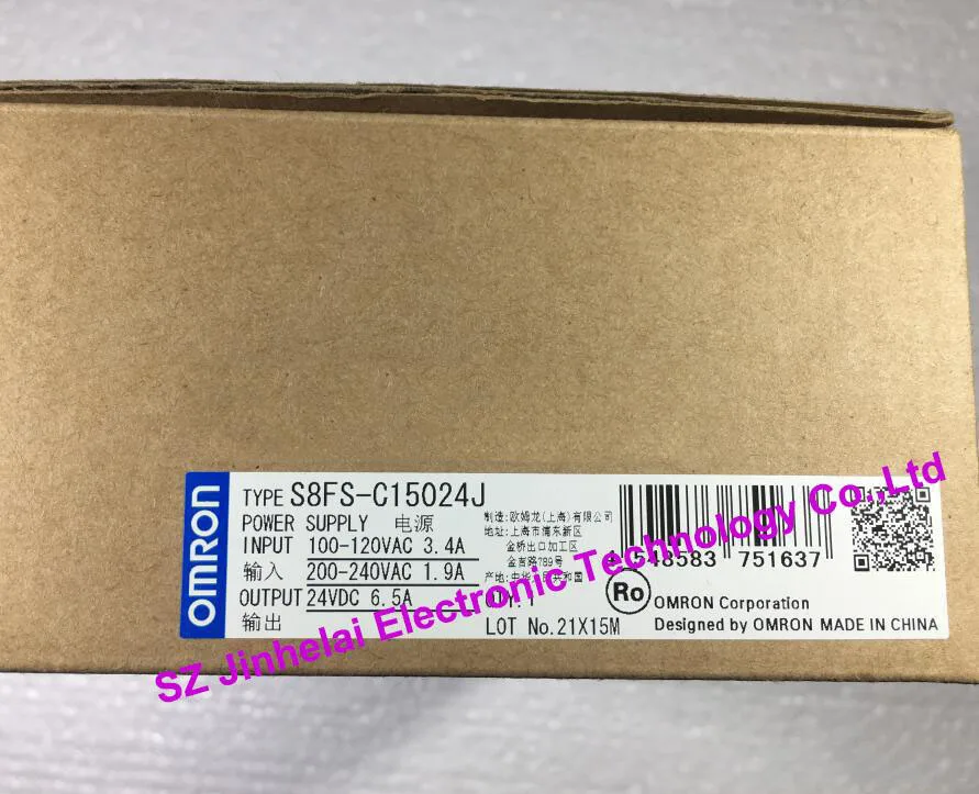 

100%Authentic original S8FS-C15024J OMRON Switching power supply