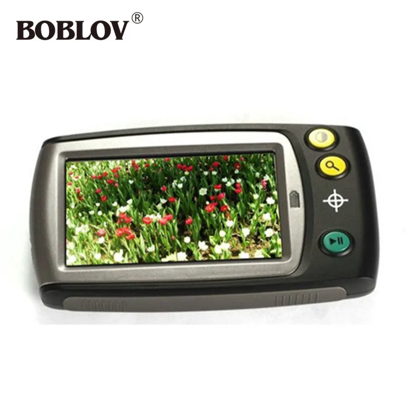 Boblov um032 6x-25x 4.3 &quotЖК-дисплей Регулируемый слабым зрением Портативный чтения