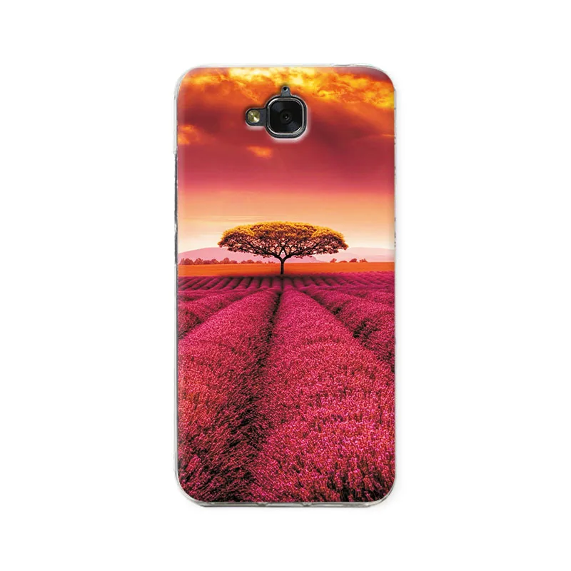 YOUVEI Colorful Scenery Soft TPU Phone Case Cover For Huawei honor 4c pro Popular Animal Coque honor4c 5.0'' |