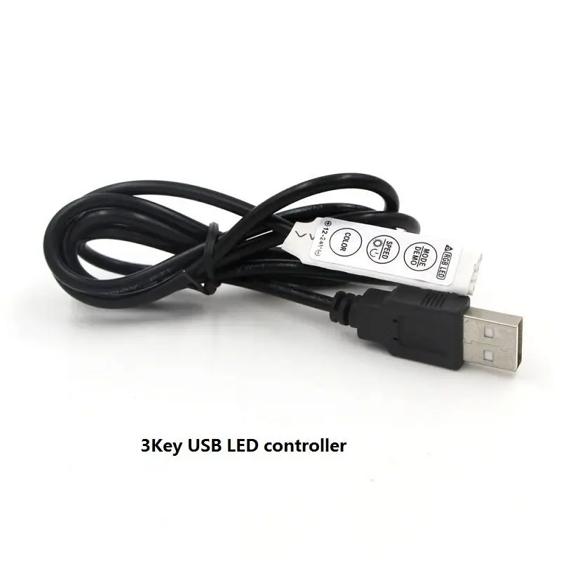 Пульт дистанционного управления USB 3/17/24/44 для 5 В 5050 3528 2835 RGB светодиодный