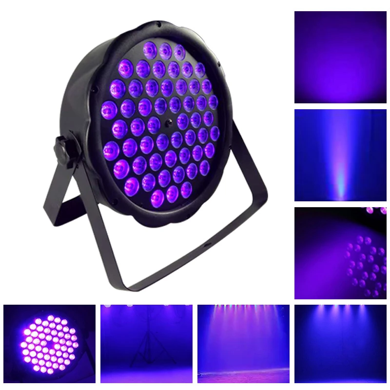 Auto Sound Active 12X3W 36X3W 54X3W УФ светодиодный светильник сценического освещения DMX512
