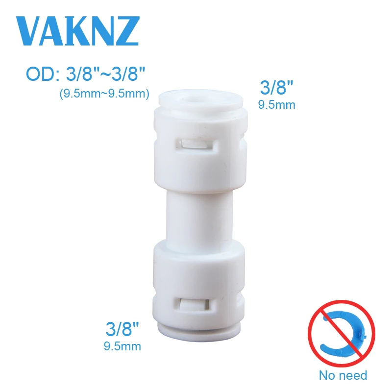 Plastic Quick Fitting pipe connector fitting with Equal Straight 3/8&quot Hose Connector | Обустройство дома