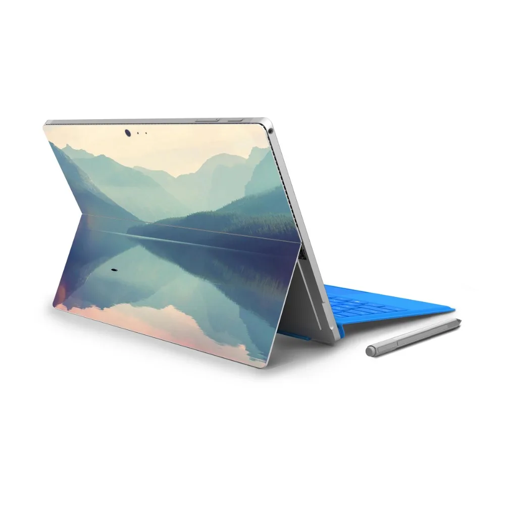 GOOYIYO-для Surface Pro 4 5 виниловая наклейка на заднюю панель Полная наклейка для планшета с рисунком цветная пленка для экрана в подарок