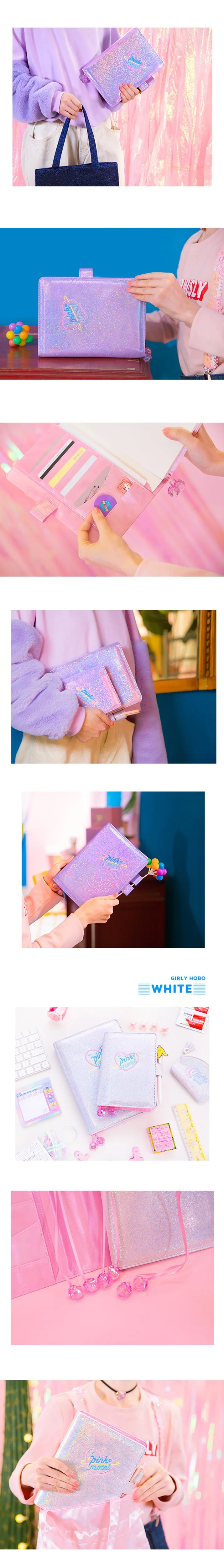 Ежедневник журнал органайзера A5/A6 Dokibook Kawaii спиральный блокнот Еженедельный ежемесячный Личный Дневник для путешествий записная книжка