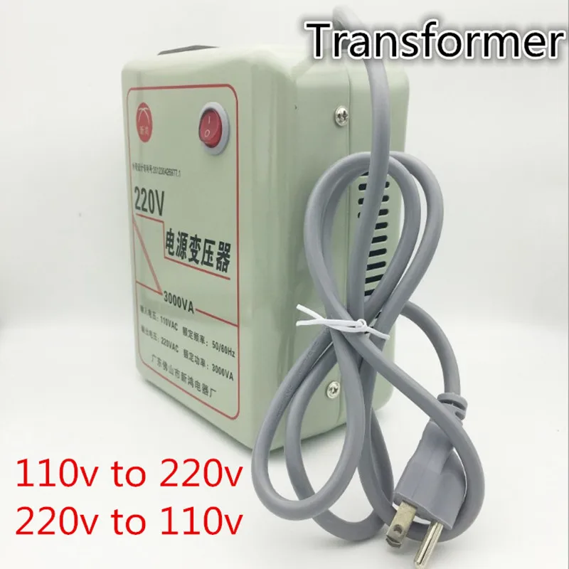 

Genuine 500W 1000W 2000W 3000W transformer 220V to 110V or 110v to 220v converter imported equipment dedicated