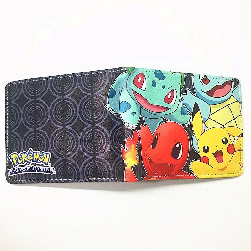 Игровой Карманный Чаризард кошелек Poke кошельки милый мультфильм Billetera для кожаных денег сумка кошелек