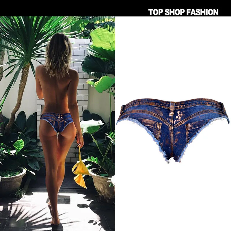 2018 Женская юбка для фитнеса мини облегающие сексуальные джинсы супер короткие