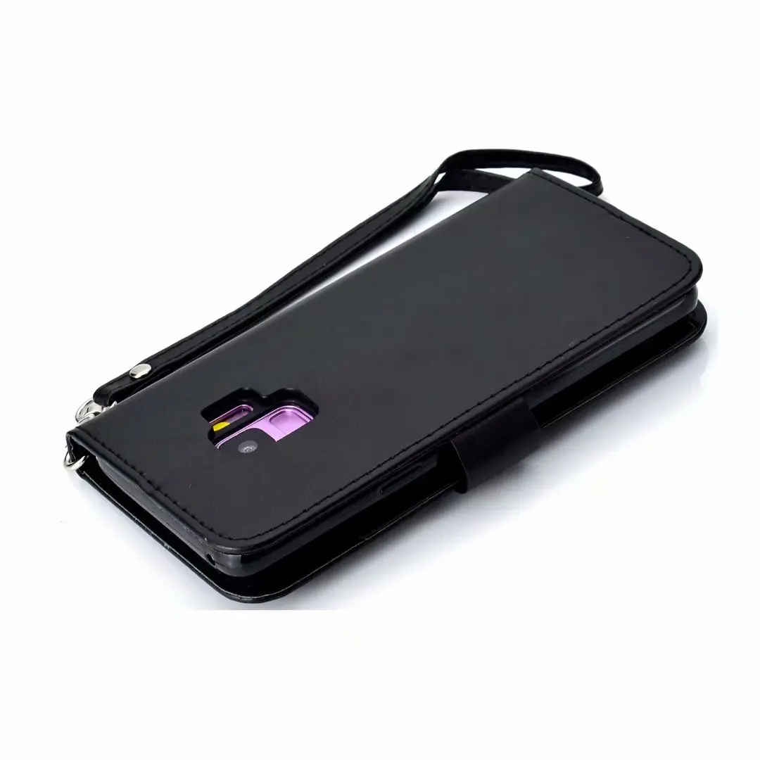 Для Samsung Galaxy S9 S9Plus многофункциональный кожаный чехол-бумажник с откидной крышкой