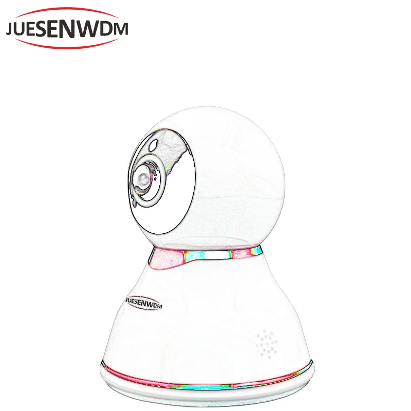 JUESENWDM 1080P CCTV Распознавание лиц Wifi ip камера PTZ Беспроводная сетевая система