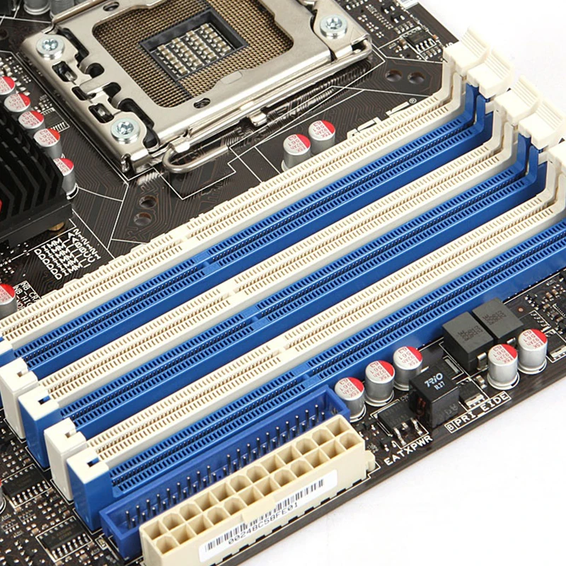 X58 LGA 1366 для ASUS RAMPAGE II GENE настольная материнская плата LGA 1366 Core i7 Intel X58 DDR3 Micro ATX полностью протестированная