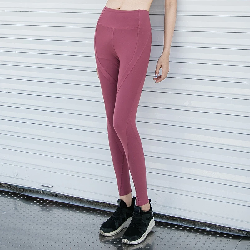 Женские спортивные колготки леггинсы для йоги штаны с эффектом пуш-ап женские