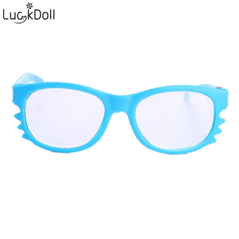 LUCKDOLL синие солнцезащитные очки подходят для 18 дюймов Американский 43 см детская