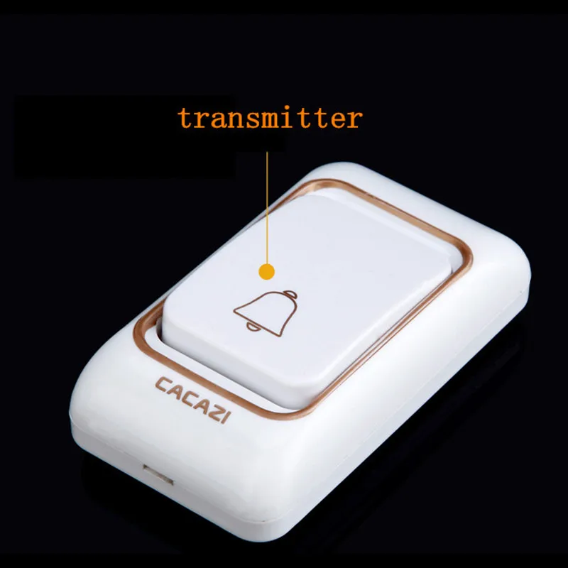 Free доставка водонепроницаемый дверной звонок плагин беспроводной 1 открытый